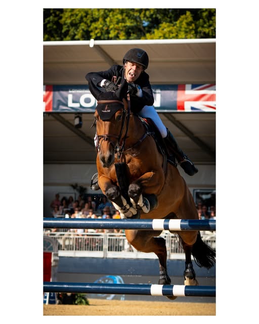 Showjumping photograph shared by Sky Allen